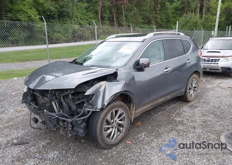 2015 Nissan Rogue Sl z USA, uszkodzony, nr VIN 5N1AT2MV6FC824987